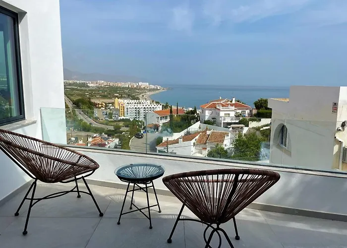 Luxury With Panoramic Views And Infinity Pool Вилла Нерха