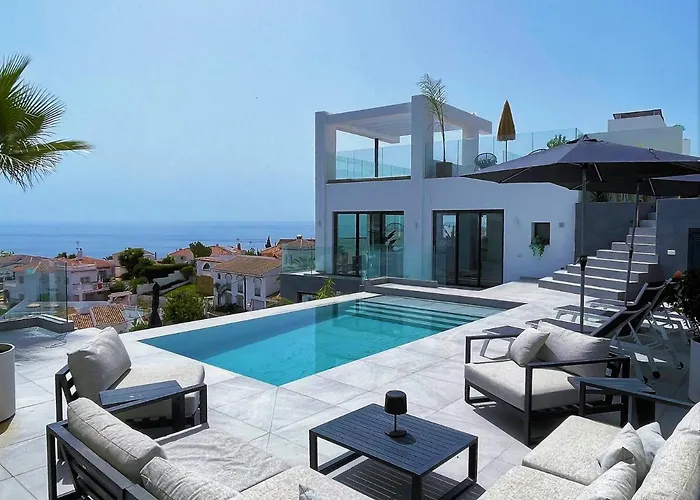 Luxury With Panoramic Views And Infinity Pool Вилла Нерха